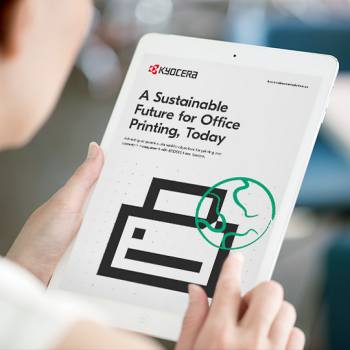 A sustainable future for office printing, today